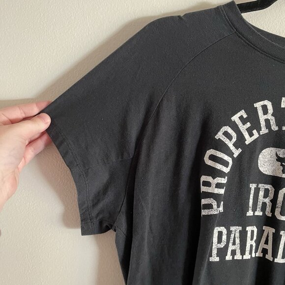 Under Armour Women S Black Loose Project Rock Property Of Short Sleeve T-Shirt - Picture 5 of 10